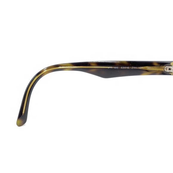 Prada VPR 16M ZXH-1O1 Tortoise Brown Eyeglasses Frames 53-16 140 Italy - Picture 10 of 12